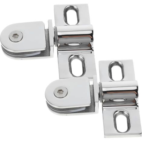 Lot de 2 accessoires quincaillerie rechange robustes en acier