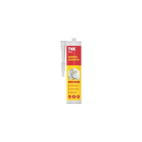 SIGILLANTE PER SPECCHI SEAL MIRROR ADHESIVE- - ml.300 bianco - 2 pezzi TKK