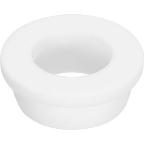 Support D'Œillet En Caoutchouc de Type T Dia 33.3mm ID 22mm Blanc (1/5)