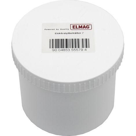 ELMAG Elektrolytbehälter / Weithalsbehälter 500 ml (leer) (1/2)