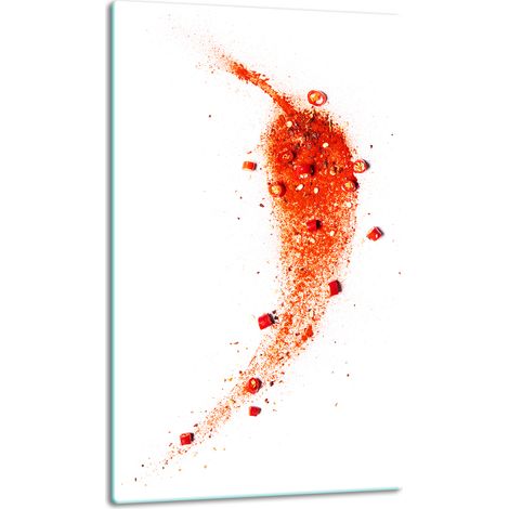 GLASPLATTE, TISCHPLATTE 30x52 CHILLI (1/5)