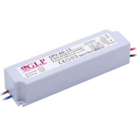 GLP GPV-60-12 LED Netzteil 60W 12V 5A IP67 Schaltnetzteil CV