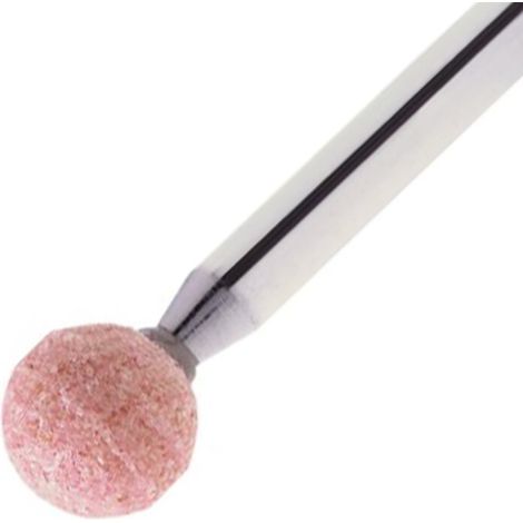 Schleifstift KU Kugelform für Edelstahl RKD LUKAS 25 mm