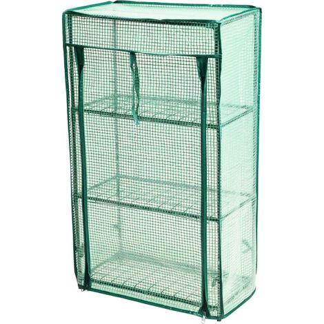 Merkloos Serre mini 46 x 24 x 80 CM - Vert