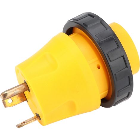 Adaptateur Cordon Alimentation Rv 30 A Male Vers Female - Pour Camping-Car Et Générateur - 1 Pièce (1/5)