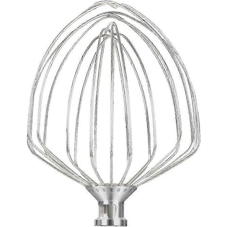 Bol de 7 Quart avec Fouet Mélangeur pour Robots Pâtissiers - Compatible Universel avec la Plupart des Modèles de Batteurs sur Socle (1/4)