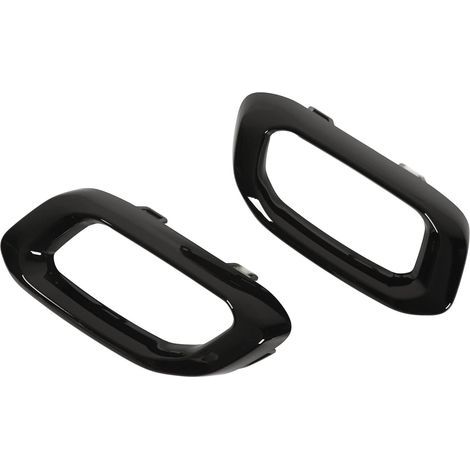 Couvercle d'échappement, couvercle pour couvercle d'échappement Convient pour GLC GLE GLS-Class X253 C253 W167 V167 C167 X167 Line 2020-2023 (noir brillant) (1/5)