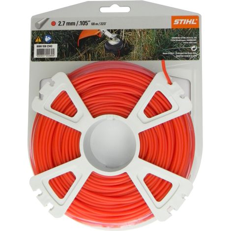 FILO STIHL PER DECESPUGLIATORE TONDO 2,7 MM X 65 MT