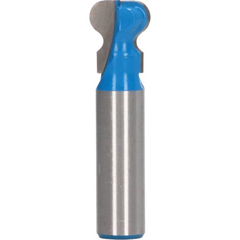 Fraise à bois carbure tungstène, défonceuse à mortaiser pour affleurage, queue de 1/2 pouce, diamètre 15,9 mm (5/8 pouce), outil de menuiserie robuste. (1/5)