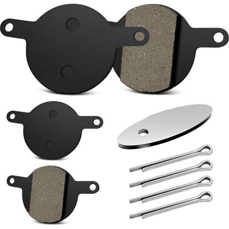 Set di 2 paia di pastiglie freno a disco per bicicletta Magura Julie - Con piastra di regolazione - Effetto frenante costante - Facile installazione - Ideali per il pendolarismo e il ciclismo ricreati (1/5)