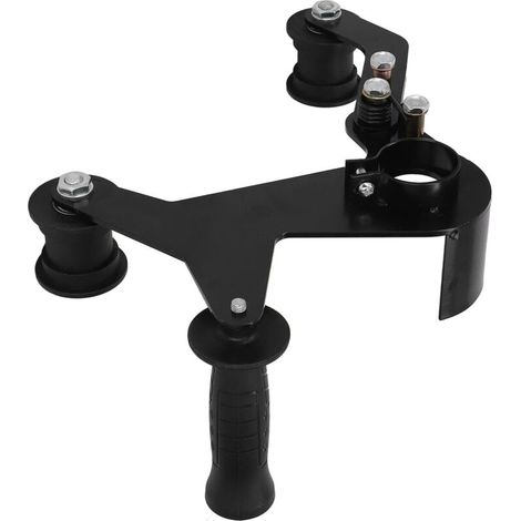 Adaptateur de Ponceuse à Bande pour Meuleuse D'angle Accessoire de Ponceuse à Bande Adaptateur de Bande Abrasive pour Tube de Tuyau (14MM), Machine À Papier De Verre/Ponceuse (1/4)