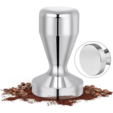 Presse à Café en Acier Inoxydable 51 mm, Presseur Café, Espresso Café Sabotage Accessoires de Cuisine (1/5)