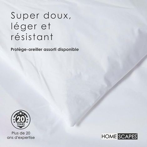 Duvet Cover 240 x 220 cm, Waterproof and Hypoallergenic Duvet Cover Protector (1/2)