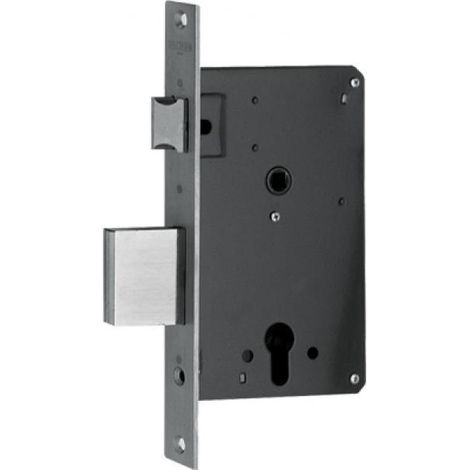 Serratura legno infilare 1320 fiam b.q ottonato f.mm 22 f.sagom m2+scr+q8 e.mm 60 (1/5)