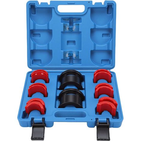 Kit d'outils de Pilote de Joint de Fourche, Adaptateur de Retrait d'installation de Joint ABS en Acier allié, Adaptateur de Marquage de Taille avec Fonction de 35 à 50 Mm, Idéal pour les (1/5)