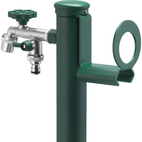 Portatubo per Fontane da Giardino in Acciaio Belfer 42/PGS Verde (1/4)