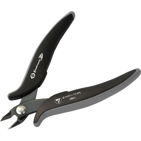 C.K Ecotronic T3887 Diagonalzange aus Kohlenstoffstahl (1/2)