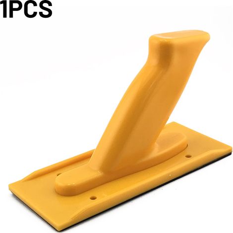 Pousse-pièce de Sécurité pour Menuisier – 3 Couleurs, Poignée ABS Antidérapante (Jaune) (1/5)