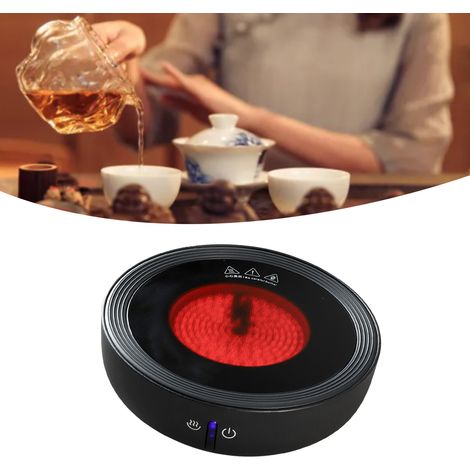 Mini tetera eléctrica de cerámica, resistente al calor, se calienta rápidamente, multifuncional para la oficina y el hogar. (1/5)