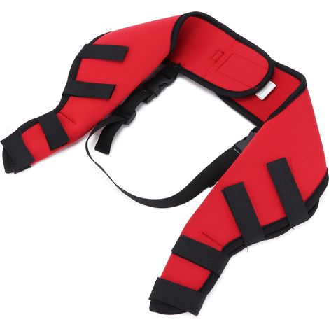 Hundebeinschienen, Hintergelenkverbände zum Schutz vor Verletzungen/Verstauchungen/postoperativer Genesung/Arthritis HJ26 Rot M (1/5)