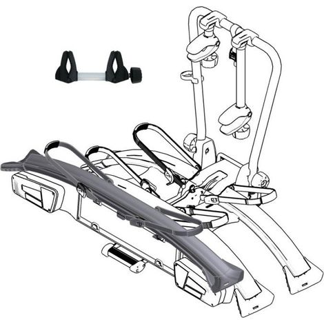 Extension 3ème vélo pour porte-vélos Peruzzo Atlantis (1/2)
