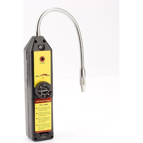 Détecteur de fuite de gaz réfrigérant CFC HFC halogène, testeur portable HVAC pour R134a R410a R22a, pour système de climatisation automobile (1/5)