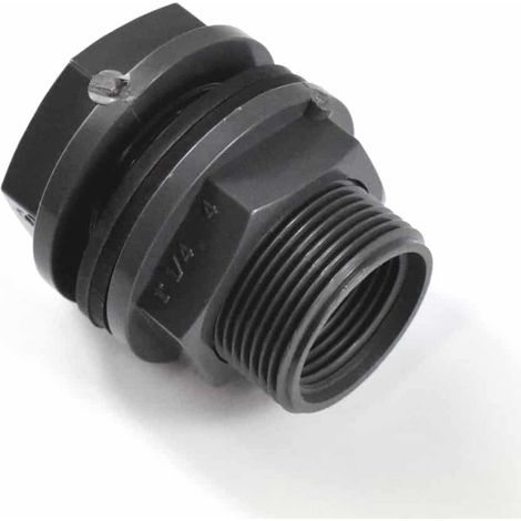 Passe Cloison PVC, Raccord Traversée de Paroi pour Cuve (1/3)