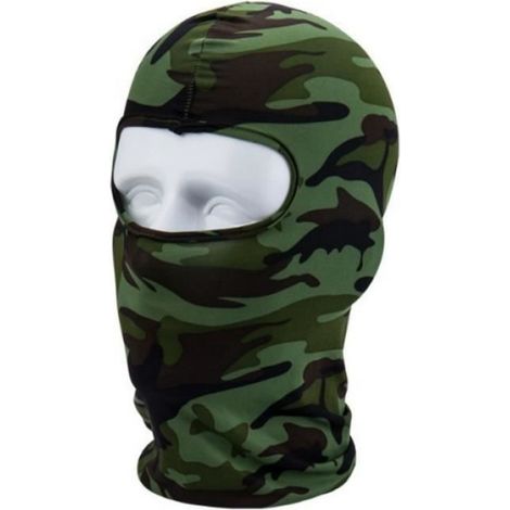 Couleur C Masque facial de Camouflage pour moto, masque de sport de plein air, masque de cou pour l'hiver, Ski chaud, Snowboard, c (1/4)