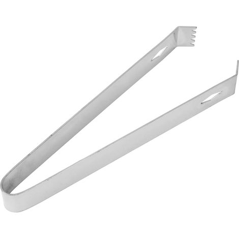 Pince à cocktail en acier inoxydable épais en forme de losange, pince à glaçons et sucre pour bar, effet miroir (1/5)