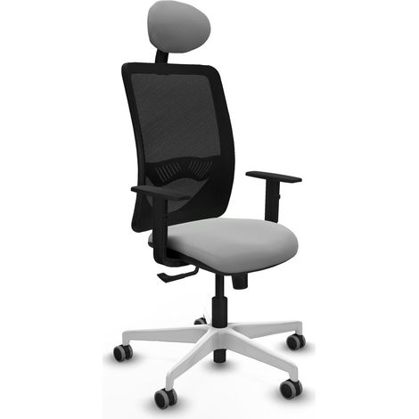 Chaise de bureau piqueras y crespo Zulema noir grande taille (1/2)