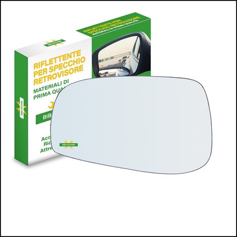 Vetro specchio retrovisore lato sx-guidatore per volvo s60 i (384) solo dal 2004 (1/2)