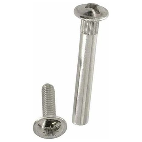 Vis de unión para mueble M6 36-50mm Nix4 - 4 piezas - Vynex