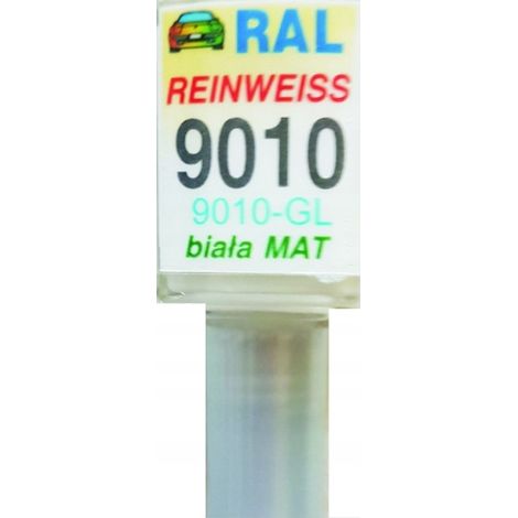 Laque mate blanche RAL 9010 pour rayures 10 ml arasystem (1/5)