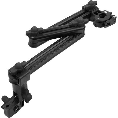 Supporto per ombrello multifunzione, portaombrelli portatile, supporto per ombrello estensibile per monopattino elettrico Max G30 M365, nero