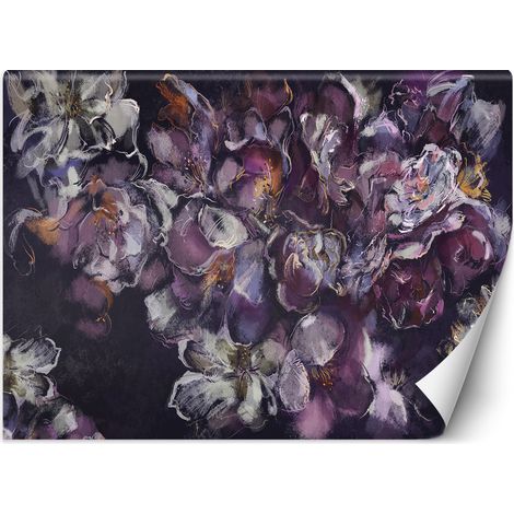 Fototapete Iris Blumem Pflanzen Natur Lila 150x105 cm (1/5)