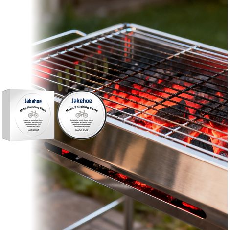 Metallpolierpaste für Haushalt und Auto, geeignet zum Reinigen, Entrosten und Polieren von Metallteilen – 100 g -- BIEMMEDUE (1/5)