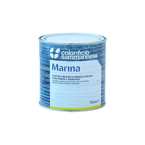 Colorificio Sammarinese Vernice Flatting Marina Trasparente Lucida Per Barche Lt. 0,750