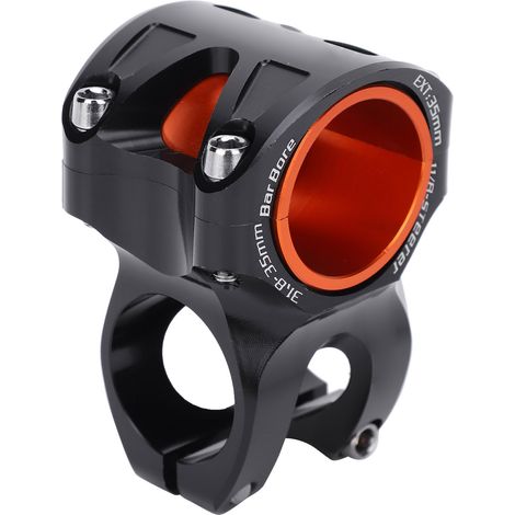 Potence courte en alliage d'aluminium 35MM pour VTT et vélo de route - Modèle noir (1/5)