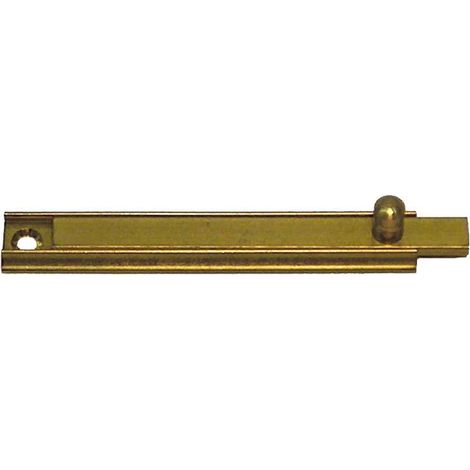 CATENACCIOLO AD INCASTRO 50MM - IN OTTONE LUCIDO (1/2)