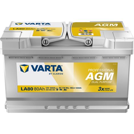 Batterie VARTA 840080080 (1/2)