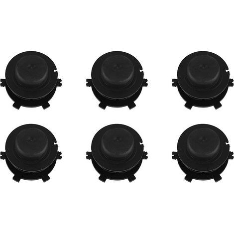 6pcs remplacement de couvercle de bobine capuchon tête de bosse tête pour 25-2 tondeuse ficelle FS44 (1/4)