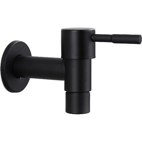 Rubinetto per piscina, rubinetto per lavabo a maniglia corta, rubinetto per balcone a parete, rubinetto in acciaio inox a maniglia corta per balcone, bagno, cucina, giardino (1/5)