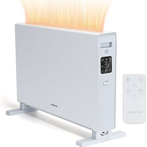 Elektrischer Heizkörper Aigostar B3L65 weiß 62x23x43 cm 2000W (1/5)