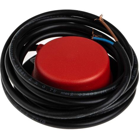 Interrupteur à pédale, contacts NO rouge ( Prix pour 1 )