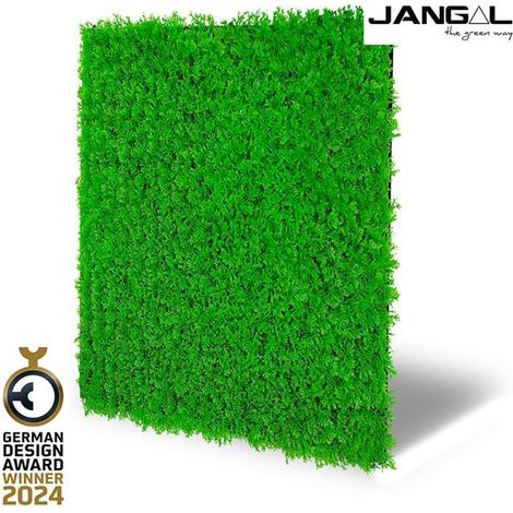 JANGAL Pannelli acustici Modulabili in FLORA sintetica ULTRAREALISTICA 52x52cm mod. BRIGHT GREEN