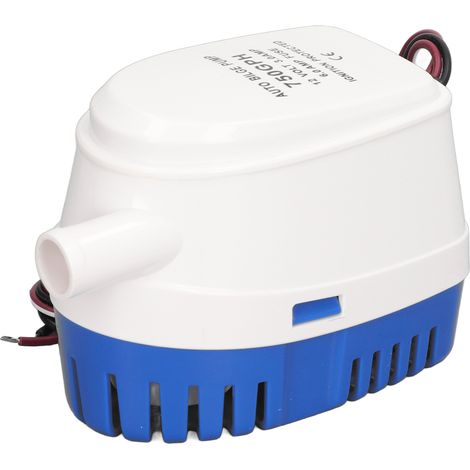 Pompe de Cale Automatique 12V DC avec Filtre Amovible - Facile à Nettoyer - 750 GPH pour Bateau et Yacht (1/5)