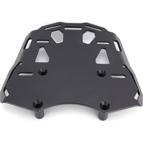 Porte-bagages arrière en alliage d'aluminium pour moto Honda PCX 150 2014+ (noir) (1/5)
