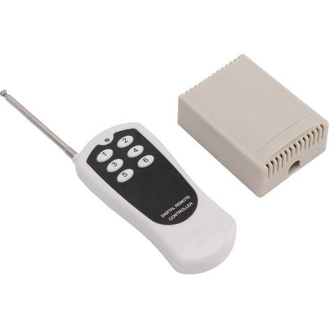 Interrupteur sans fil avec télécommande 433,92MHz 6 canaux 1000W DC12V haute sensibilité pour lampes LED (1/5)