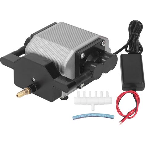 Luftpumpe für Lasergravurmaschinen, leise und stabil mit Stoßdämpfung, 16W DC 30A für Laserschneider und -gravierer.