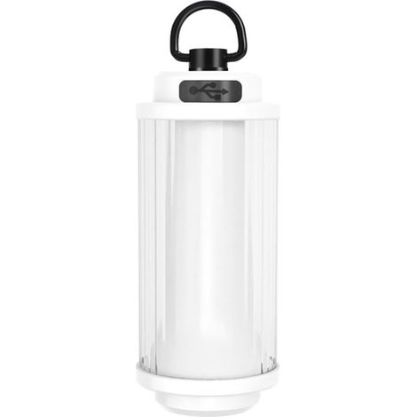 Lanterne LED portable pour tentes, camping, éclairage d'ambiance, rechargeable, idéale pour suspendre dans les tentes, sur les sentiers et pour autres activités de plein air - AquaForge (1/5)